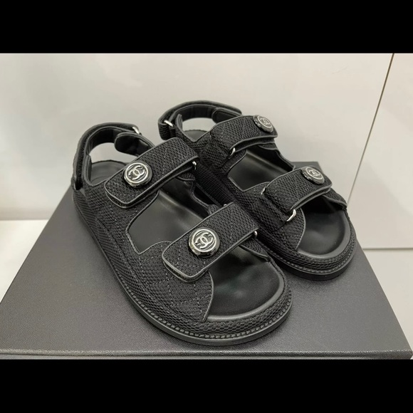 Chanel 21C Dad Sandals *Brand New* Size 36 - Picture 2 of 5